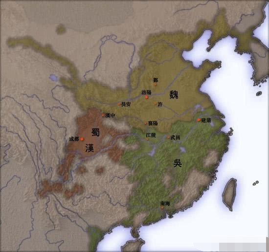 三国志地图_三国志地图全图高清版本_幻想三国志地图