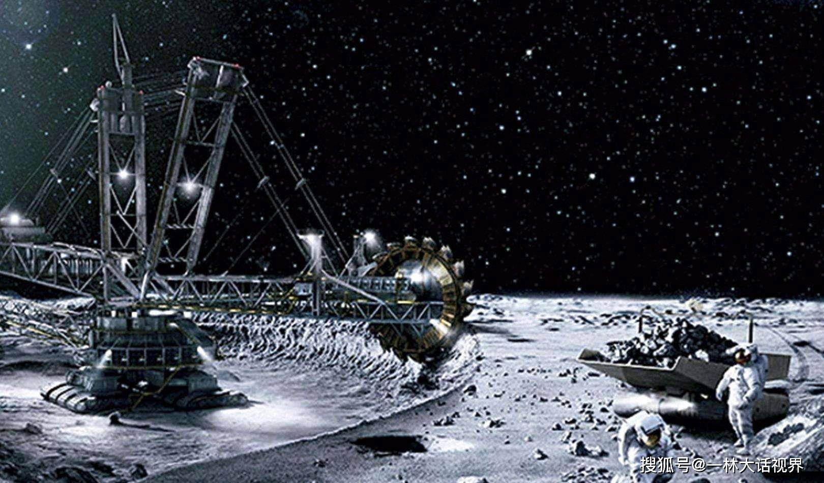 太空采矿机器人_太空采矿机_太空采矿机3D建模