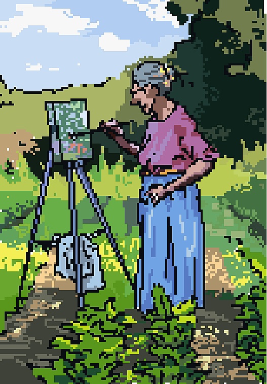 像素画画的游戏_像素画画app_手机像素画画游戏