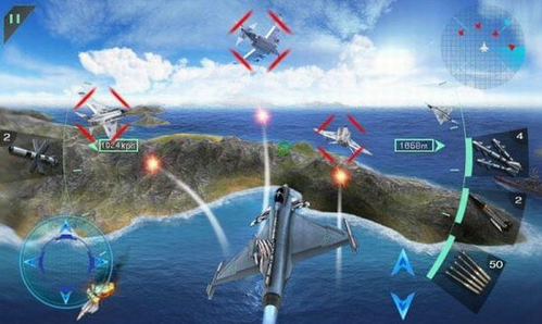 手机游戏 空战 破解-空中巨变：小型喷气式飞机对决巨型战斗机
