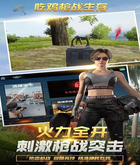手机怎么玩吃鸡枪战游戏_用枪吃鸡_枪战吃鸡游戏大全
