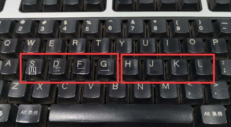姿势打字手法正确的是_打字姿势口诀_打字手法的正确姿势