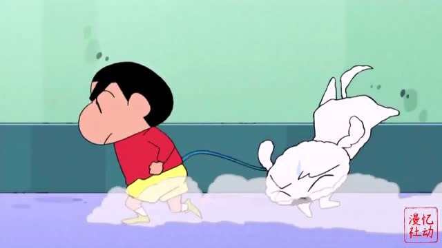 蜡笔小新小白的绝活_蜡笔小新小白_蜡笔小新小白经典动作